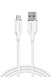 Anker USB-C ＆ USB-A ケーブル (Flow) 絡まないケーブル 15W 結束バンド付き USB-C機器対応 シリコン素材採