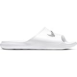 Nike Victori One Mens Comfort Slide Cz5478-100 Size 14 White/Black/White