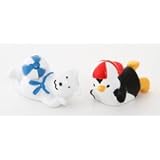 レジンオブジェ アソート シロクマ/ペンギン 商品コード：31897 不二貿易