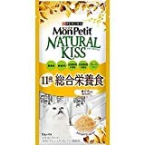 【4個セット】モンプチ ナチュラルキッス 11歳以上用 総合栄養食 まぐろ入りまぐろゼリー 40g