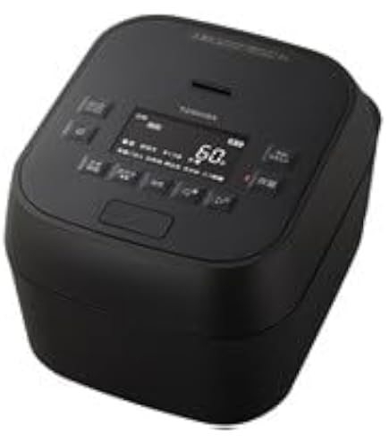 Amazon | RC-10ZWW-K(グランブラック) 炎匠炊き 真空圧力IH炊飯器 5.5