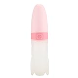 ベビー離乳食器 ベビー離乳スプーン　離乳食器シリコン製　便利な赤ちゃん幼児米穀物スプーン食器 離乳ボトル(ピンク)