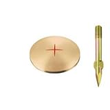 コノエ鋲_50(D)×10(d)×70(L)真鍮基準鋲×10セット：【測量用品】：255-0038