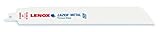 LENOX Tools LAZER Metal Cutting Reciprocating Saw Blade, Bi-Metal, 9-inch, 8 TPI, 5/PK [並行輸入品]