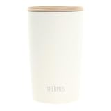 サーモス 真空断熱タンブラー フタ付き 400ml ホワイト JDP-400 WH