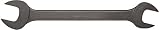 Martin BLK1725B Forged Alloy Steel 1/2" x 9/16" Opening Offset 15 Degree Angle Double Head Open End 