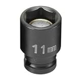 Grey Pneumatic GRE911MG 1/4" Drive x 11mm Magnetic Standard [並行輸入品]