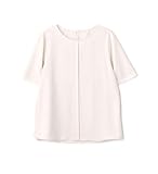 [ナチュラルビューティーベーシック] シフォン切替Tブラウス レディース 017-3210702 オフ