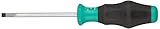 Wera 05031416001 Kraftform Comfort 1335 Slotted Screwdriver 6mm Head 100mm Blade Length [並行輸入品]