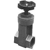 King Brothers Inc. GVG-2000-T 2-Inch Threaded PVC Schedule 80 Gate Valve, Gray by King Brothers Inc.
