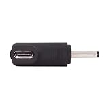 NFHK USB 3.1 Type C USB-C メス - DC 12V 3.0x1.1mm プラグアダプター PDエミュレータートリガー 90度角度
