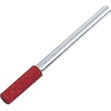 TRUSCO ゴム軸付砥石(軸径3mm) #80 茶 外径4×長さ13mm 1パック(10本)