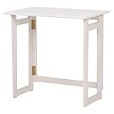 折りたたみテーブル 長方形 木製 白