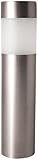 Paradise GL23158SS4 Stainless Steel Solar Bollard Light with White LED, 4-Pack, Stainless Steel [並行輸