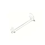 5個セット替用Oリング5個透明ピアス1個付リテイナー ラブレット