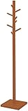 branchポールスタンド (ブラウン) 【天然木/約幅30×奥行30×高さ160cm】
