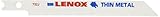 Lenox Tools 20609BT332J U-Shank Bi-Metal Thin Metal Cutting Jig Saw Blade, 3-5/8-Inch x 3/8-Inch x 3