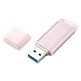 エレコム USBメモリ 64GB USB3.2(Gen1) キャップ式 アルミ素材 ピンク MF-RCU3064GPK