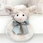 Bearington Baby - Lil' Lamby Rattle by Bearington [並行輸入品]