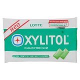Lotte Xylitol Gum Limemint 11.6 G。