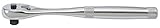 Stanley Proto J4749XLQRBL 1/4-Inch Drive Premium Quick-Release Pear Head Ratchet, 6-11/16-Inch, Blac
