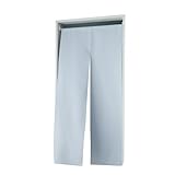 のれん 暖簾 カーテン 間仕切り 1級遮光防炎 無地 目隠し 横巾 72cm 13サイズ 11色 1級遮光 防炎 遮熱 保温 省エネ ウォッシャブル 高機能 日本製 (165cm ホワイト)