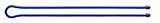 Nite Ize Gear Tie Reusable Rubber Twist Tie, 32-Inch, Blue, 2-pack [並行輸入品]