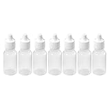 Yavoluy 100個セット ドロッパーボトル 5ml 10ml 15ml 20ml 30ml 50ml 詰め替え ボトル 液体 小分け スポイト 点眼 容器 プラスチック (5ml)