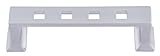 Atlas Homewares 250-BRN 3-1/4-Inch Craftsman Corner Modern Craftsman Pull, Brushed Nickel [並行輸入品]