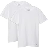 [チャンピオン] Tシャツ キッズ 半袖 2枚組 綿100% スクリプトロゴ 2PクルーネックTシャツ アンダーウェアキッズ CB1EV701 ホワイト 130