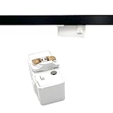 ダクトレール用プラグ 照明器具部品 ライティングレール 引掛シーリング レール用シーリングプラグ おしゃれ 天井照明 (レール用プラグ, ホワイト)