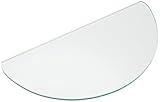 ガラス棚板 半円 300