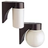 Lithonia Lighting Outdoor Fluorescent Cylinder Entry Light, White by Lithonia Lighting