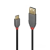 LINDY 1m ANTHRA LINE USB2.0 Type-C to Type-Aケーブル(型番:36886)