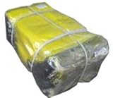 種もみ袋 ( 種籾ネット、種籾消毒袋 ) - 大40×65cm黄色、名札なし10枚入