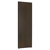 法人様向け カグクロ 木目調ローパーテーション メラミン 間仕切り H1800×W600 ブラックフレーム ローズ 衝立セット PW0618SET1-B-DB