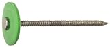 Hillman Fasteners 461502 1.5 "プラスチック屋根ネイル