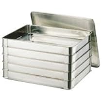 Amazon.co.jp: クローバー 18-8 餃子バット身 大 400×300×H50 : Home