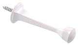 The Hillman Group 852341 3-Inch Rigid Door Stop Square Type, White [並行輸入品]
