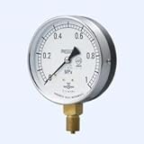 山本計器製造:普通形圧力計 60φ 型式:NA2R2 2.5MPa