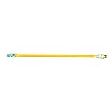 5/8" O.D. Gas Connector - 1/2" M.I.P. Safety+PLUS x 1/2" M.I.P.-1/2X1/2-24 GAS C (並行輸入品)