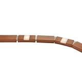 Let's Edge It! Decorative Plastic Brick Edging with 4 Built-In Solar Lights, Terra Cotta, 20-Foot Ki