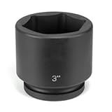 GRY-4086R Grey Pneumatic Socket - 1 Drive x 2.68 in.