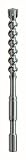 Champion CM98-3/4x17x22 Proline Spline Shank Hammer Bit Carbide Quad Point, 3/4-Inch by 17-Inch by 2