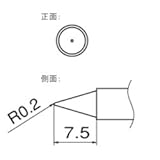 白光 コテサキ/Bガタ T12B