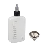 Mogotiアルコール ボトル オイル 燃料 ボトル 120ml じょうご付き 携帯用 アウトドア ストーブ バーナー (120ML)