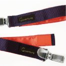 クウベルチュール bonbon ブランケットホルダー ネイビー×オレンジ