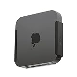 HIDEit(ハイドイット) MiniU Mac Miniマウント - Mac Mini用マウント (ブラック) - 米国特許取得済みの壁マウント デスク下マウント VESAマウント - 醜いタブや不要なかさばりなし - アメリカでデザイン