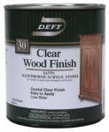 Deft Interior Waterborne Clear Wood Finish Satin, Quart [並行輸入品]