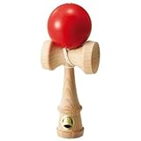 日本けん玉協会認定昔懐かしけん玉 【アカ】 ホビー エトセトラ おもちゃ その他のおもちゃ [並行輸入品]